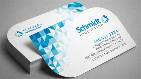 Layered psd with smart object insertion license: 500 Business Cards Single Sided Round Corners - Express ...
