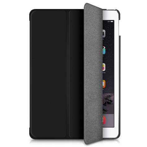 Macally Ultra Slim Folio Case And Stand For Ipad Air 2 Bstandpa2 B