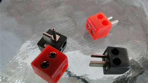 4 X 2 Pin Speaker Din Plug Plugs Male Hi Fi Connectors Blaupunkt And Etc