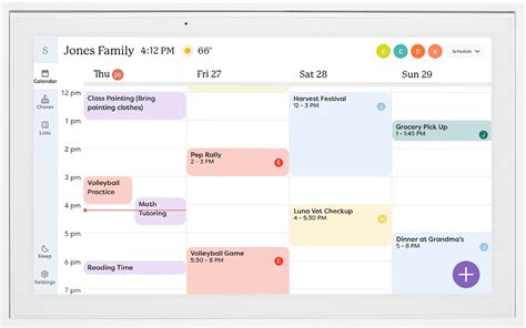 Customer Reviews Skylight Calendar 15 Inch Touchscreen Smart Calendar