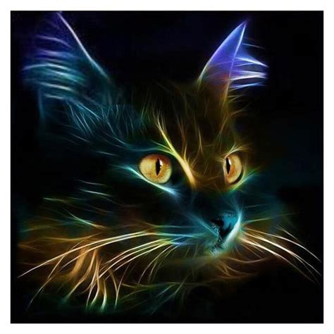 Colorful Cat Diamond Painting Kit Diy Diamond Art Home