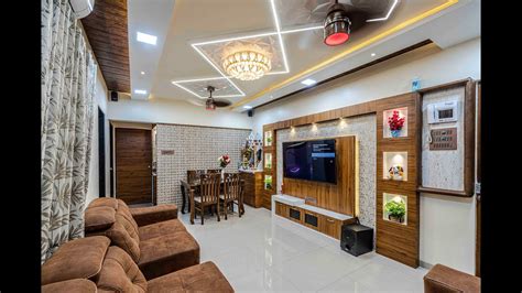 2 Bhk Flat Interior Design At Roadpali Navi Mumbai Interior Designer
