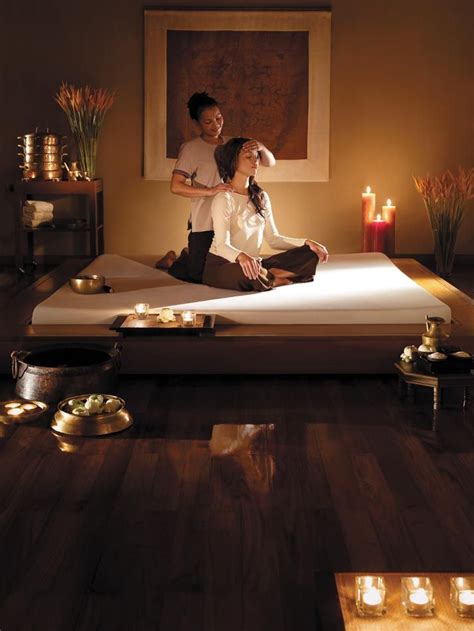 signature therapy the chi spa shangri la hotel bangkok thailand massage room design