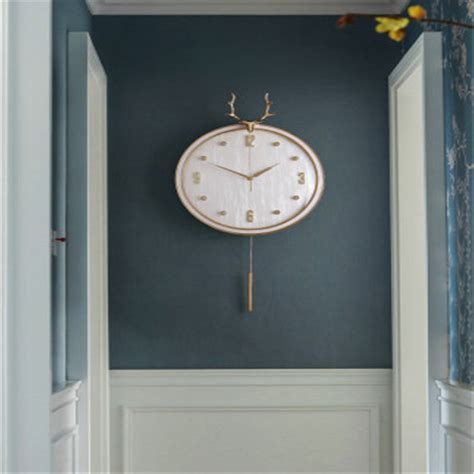 Wall Clock Wall Dining Room Wall Watch Silent Light Luxury Etsy