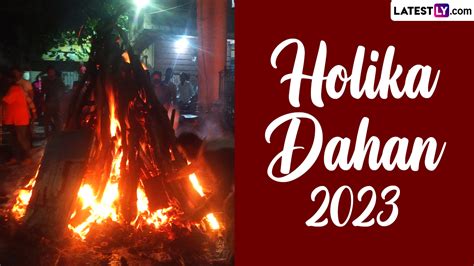 Festivals And Events News When Is Holika Dahan 2023 Know Choti Holi