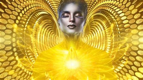 Golden Energy To Attract Love And Money Connection With The Universal