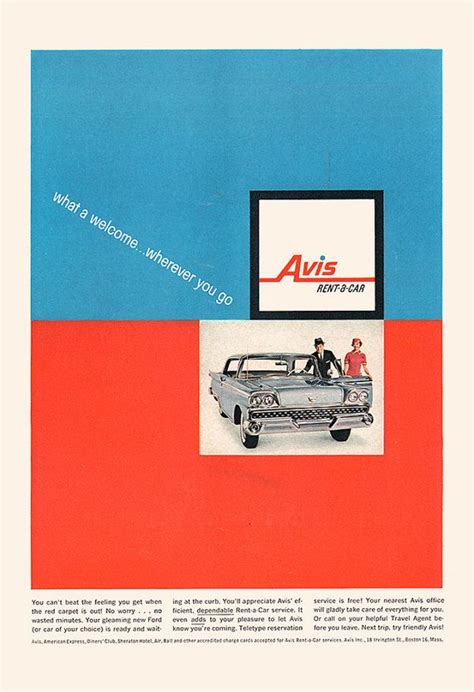 Classic Car Ad Mid Century Design Print Retro Car Ad Etsy Canada