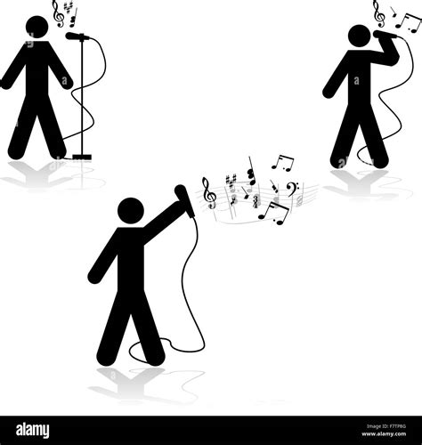 Stick Figure Illustration Music Hi Res Stock Photography And Images Alamy