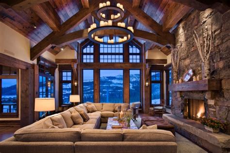 15 Warm And Cozy Rustic Living Room Designs For A Cozy Winter