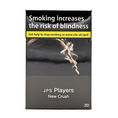 Jps Players Crush Cigarettes 20 Pack Buy Online Bull Brand