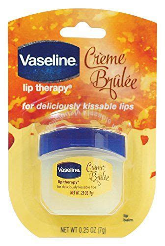 Vaseline Lip Therapy Creme Brulee 025 Oz For More Information