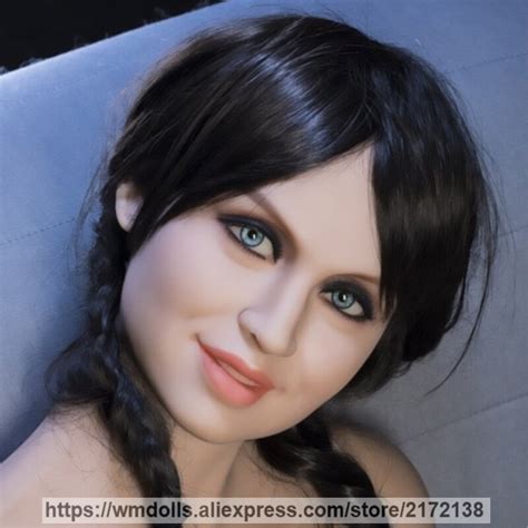 Wmdoll Realistic Sex Doll Heads Lifelike Oral Sexy Silicone Sex Dolls