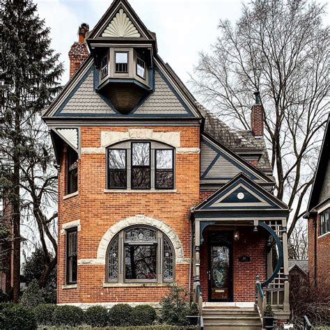 Beautiful Brick Victorian Historical Homes Of America
