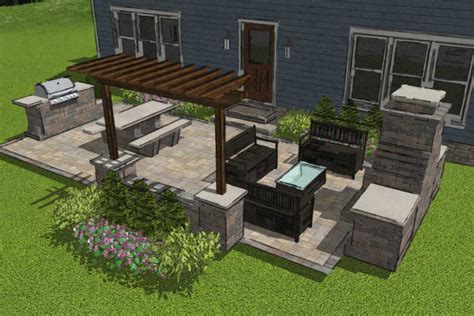 9 Small Patio Designs With Big Impact Patio Layout Backyard Patio