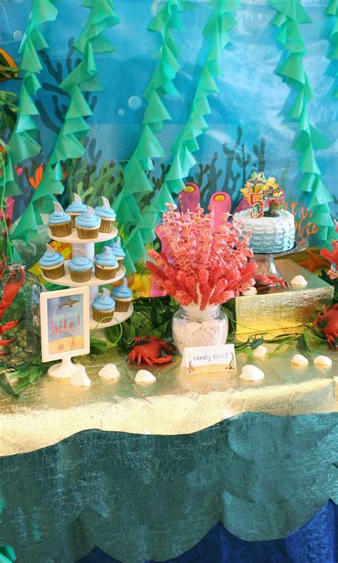 Ocean Birthday Birthday Party Ideas Photo 1 Of 12 Catch My Party