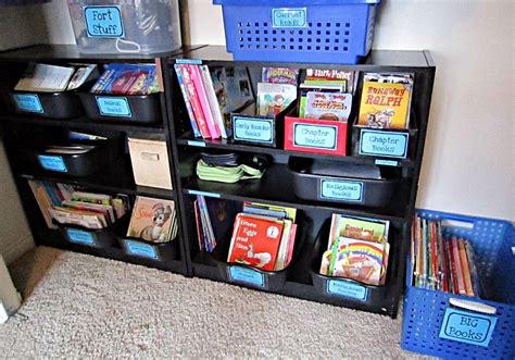 Lady Create A Lot How To Organize Childrens Bookshelves