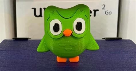Duo Owl From Duolingo App By D Challenger Download Free Stl Model Sexiz Pix