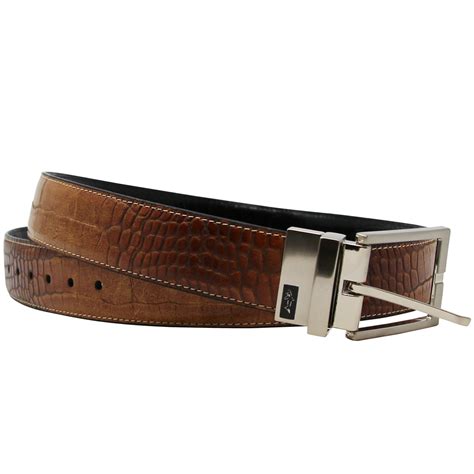 Genuine Leather Reversible Belt Greg Norman Collection