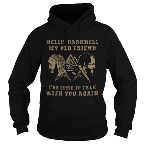 Hello Darkness My Old Friend Ive Come To Talk With You Again Shirt Kingteeshop