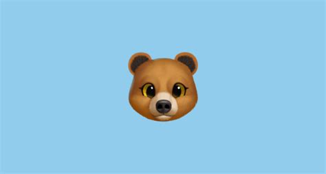 🐻 Bear Emoji On Twitter Emoji Stickers 131