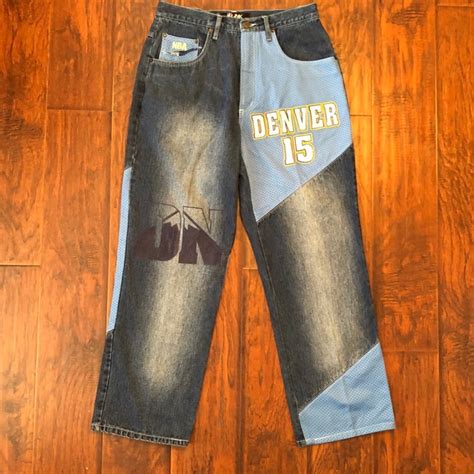 Poshmark makes shopping fun, affordable & easy! Denver Nuggets Jeans : Nba Patchwork Jersey Denim Denver Nuggets / Activewear dresses intimates ...