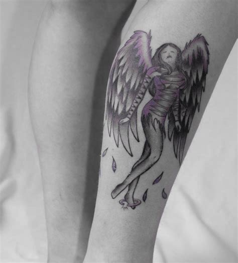 Fallen Angel Tattoo By Stormymakeup On Deviantart