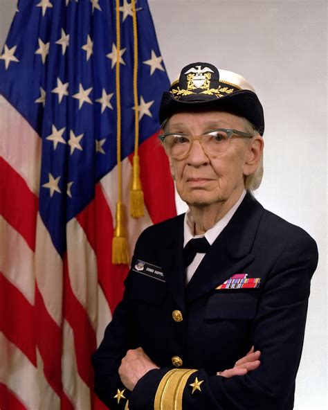 If you've ever described your computer as having a bug, you have computer programmer grace hopper to thank. Grace Hopper - Wikipedia
