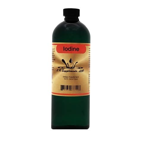 Iodine Dietary Supplement Cr Supplements
