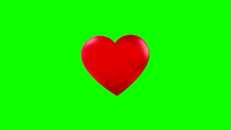Corazón Latiendo Chroma Key Beating Heart Green Screen Youtube