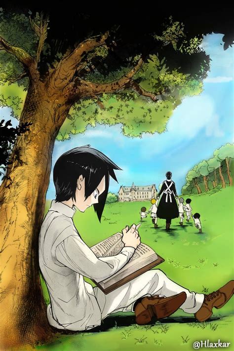 Ray Under The Tree From The Promised Neverland Neverland Anime
