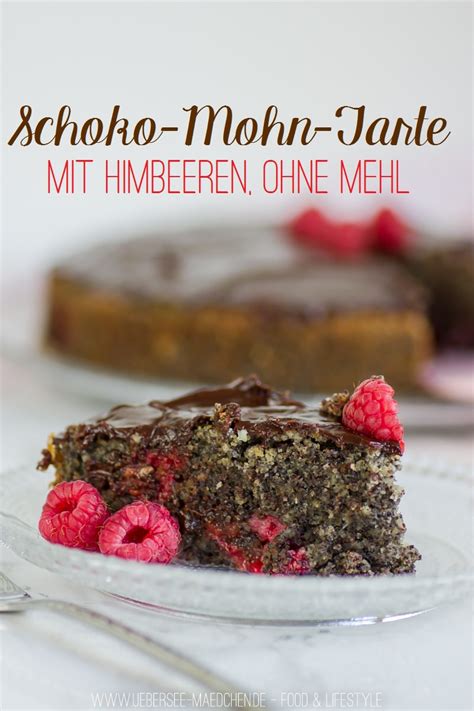 Vor 6 rezepte süßgebäck kuchen ohne mehl schokokuchen ohne mehl schokokuchen. Schoko-Mohn-Kuchen ohne Mehl mit Himbeeren | ÜberSee-Mädchen