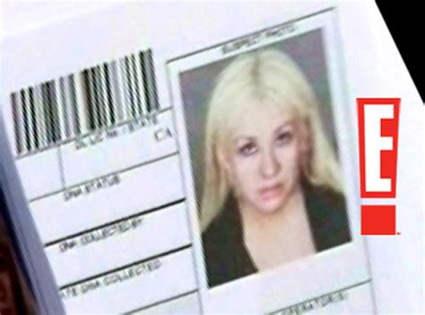 christina aguilera s mugshot [photo]