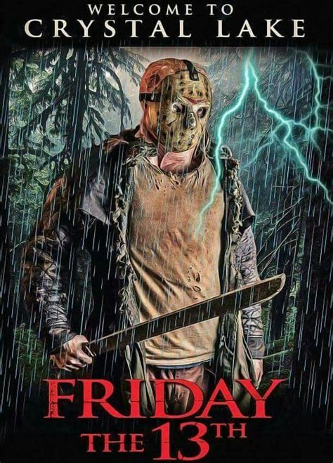 Jason Voorhees Friday The 13th Film Horreur Posters De Films