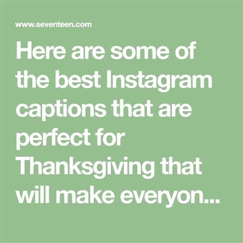 150 Thanksgiving Instagram Captions That Will Make Your Followers Feel