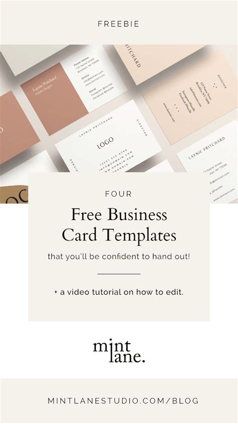 Free Business Card Templates Businesscards Businesstemplate