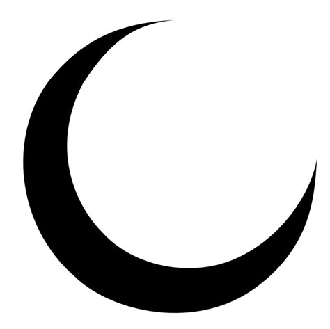 Moon Crescent Decreasing · Free Vector Graphic On Pixabay