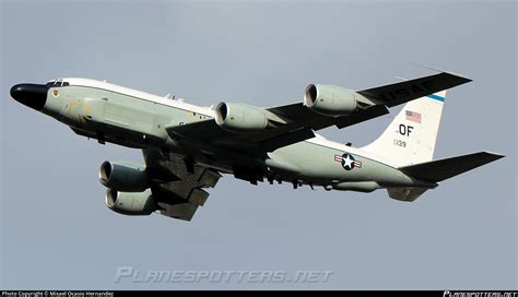 62 4139 United States Air Force Boeing Rc 135w Rivet Joint 717 158