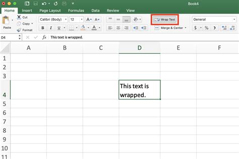 Cara Membuat Text Wrapping Di Excel Hongkoong