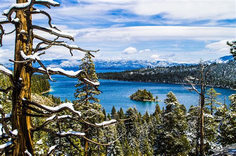 Winter At Emerald Bay Lake Tahoe Photograph By Brandon Mcclintock
