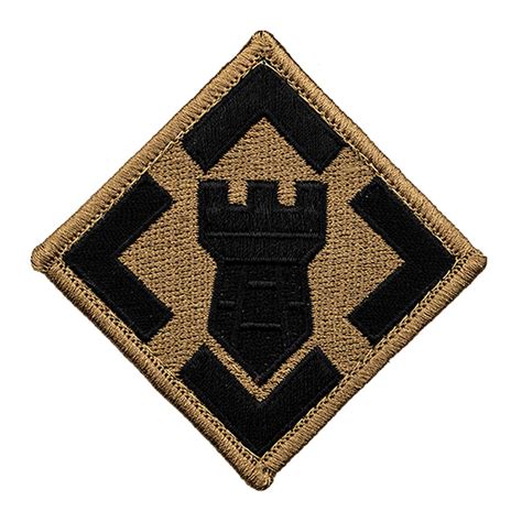 Army 20th Engineer Brigade Patch With Velcro