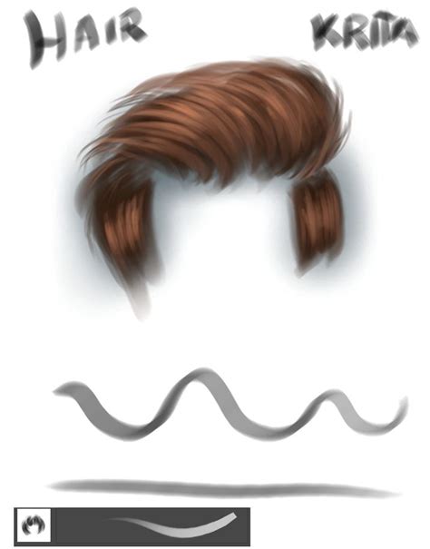 Krita Hair Tutorial While Photoshop Has Features That Can Be Useful