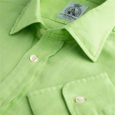 lime green vintage linen shirt men s country clothing cordings
