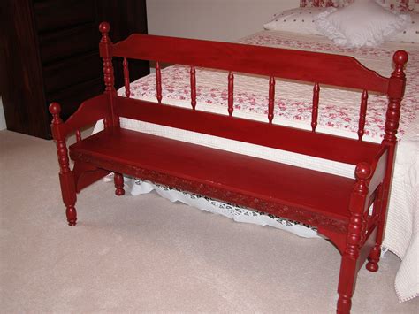 Red Bench Red Bench Furniture Home Decor