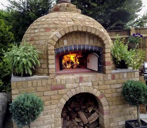 How To Build A Simple Wood Fired Oven Brick Pizza Oven Outdoor Pizza