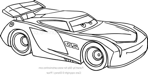 Jackson Storm 2.0 Pages Coloring Pages