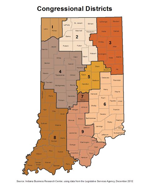 Boundary Maps Stats Indiana