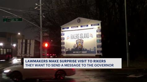 Lawmakers Make Unannounced Rikers Island Visit Amid Bail Reform