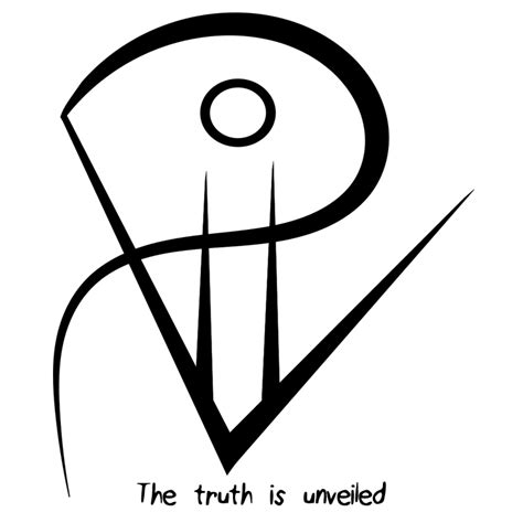 The Truth Is Unveiled Sigil Spart An Magick Symbols