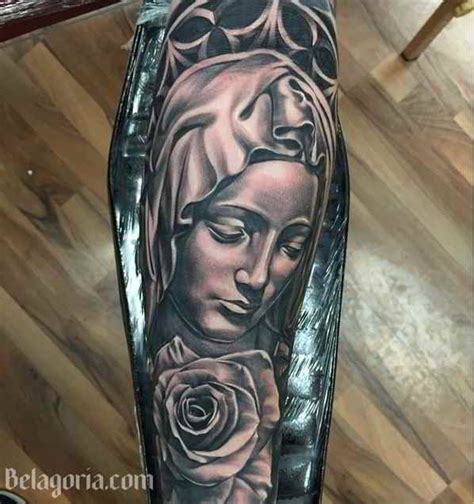 30 Tatuajes De La Virgen María Pensados Para Mujer Que Son Una