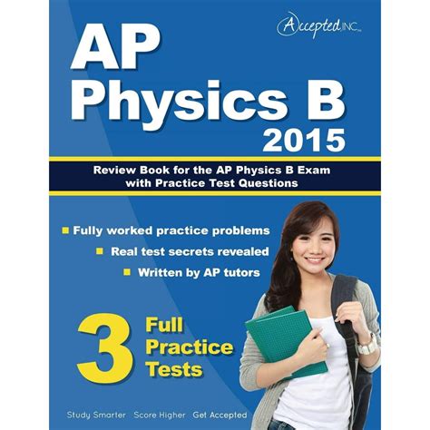 Ap Physics B 2015 Review Book For Ap Physics B Exam With Practice Test